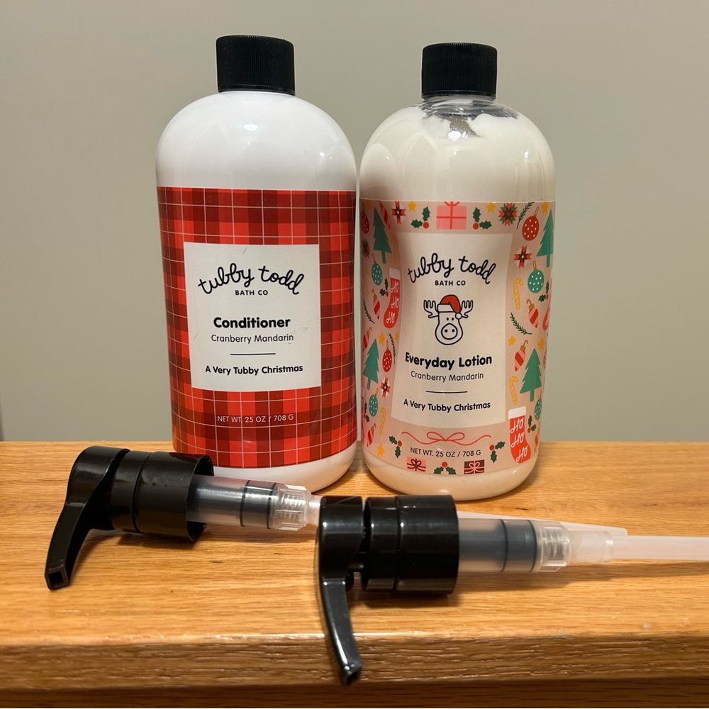 Tubby Todd Holiday Conditioner and Lotion Set